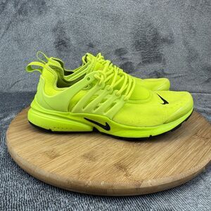 Nike Air Presto Shoes Womens Size 8 Volt Neon Yellow Black Running DV2228-300